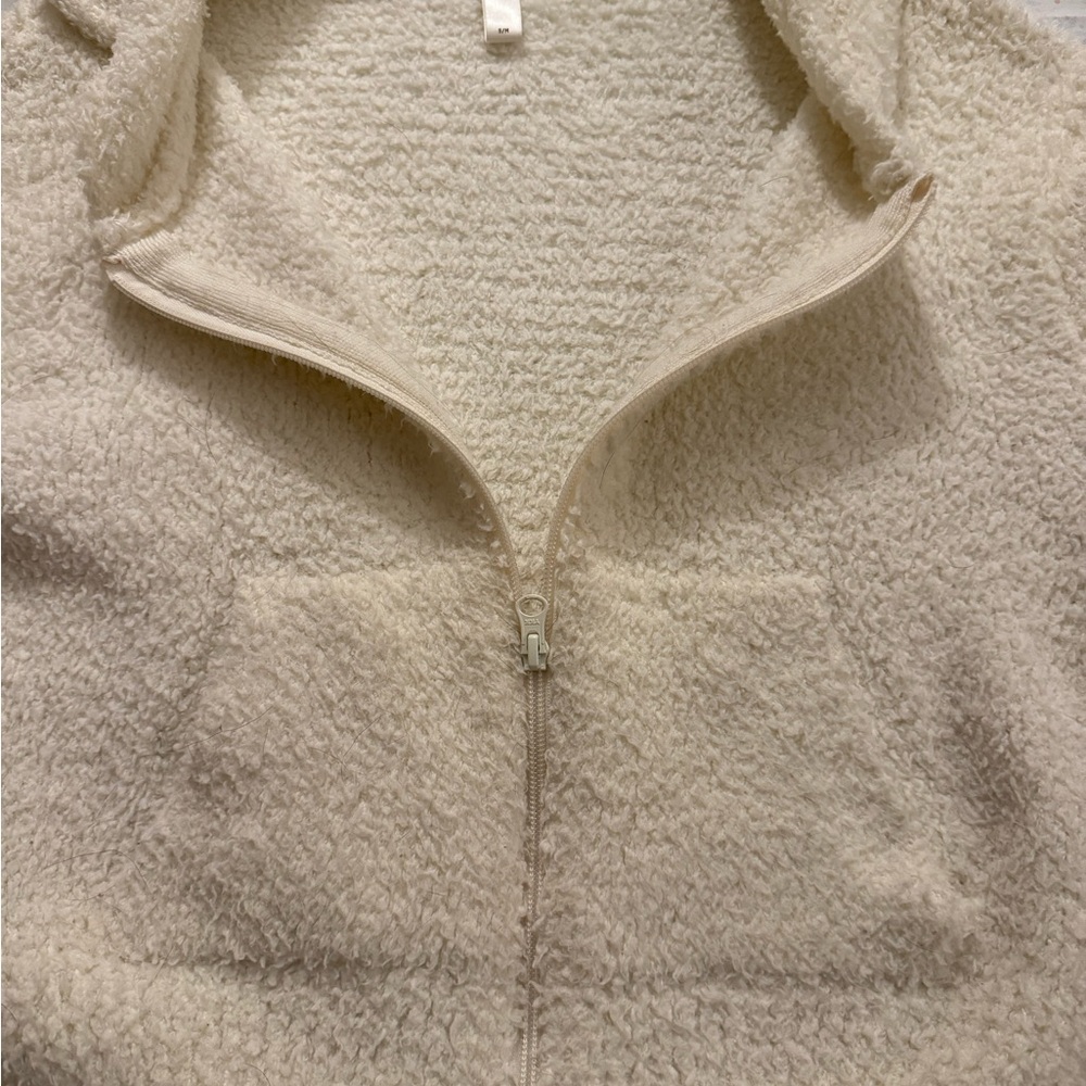 Skims Cream Zip-Up Jacket - Picture 4 of 4